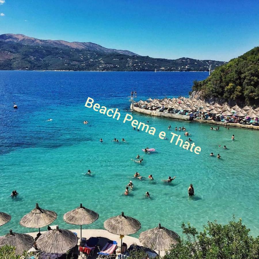 Jonny Guesthouse Ksamil Bagian luar foto